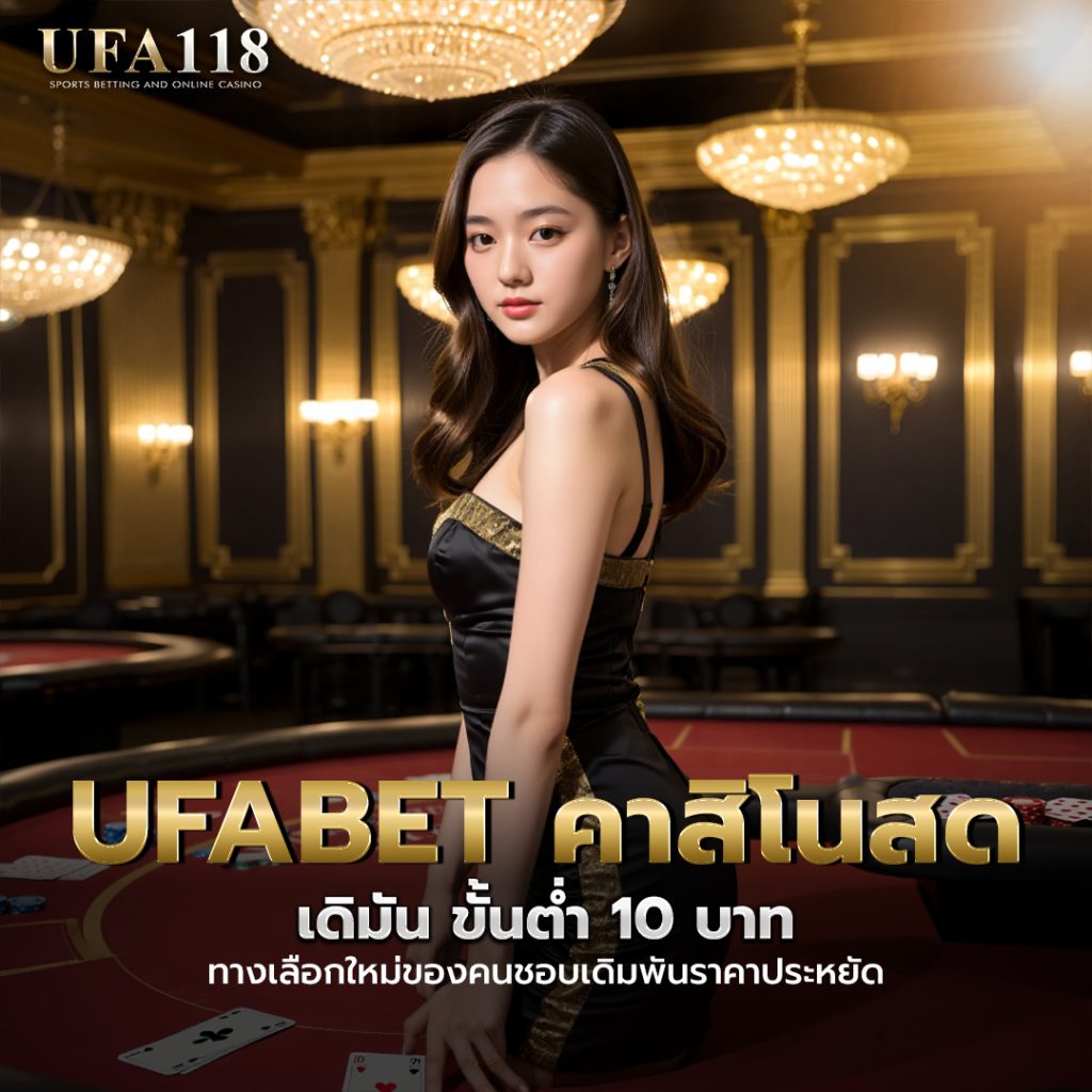 UFABET คาสิโนสด ขั้นต่ำ 10 บาท